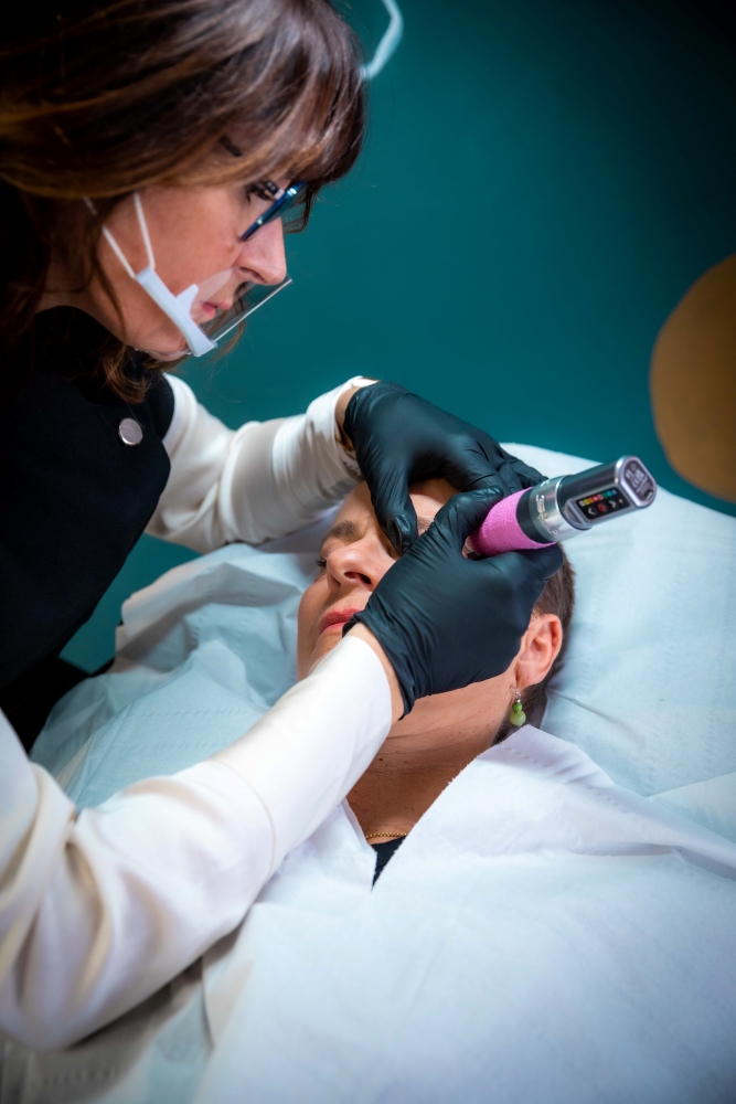 réalisation d'un maquillage permanent